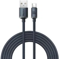 Cavo dati e ricarica da USB-A a USB-C Baseus Crystal Shine Series, 100W, 2m, nero CAJY000501 CAJY000501 — 3
