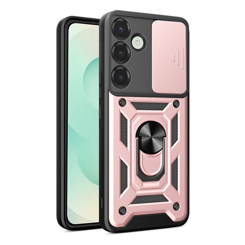 Techsuit Custodia per Samsung Galaxy S25+ S936, Techsuit, CamShield, Rosa