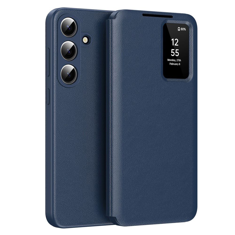 Techsuit Custodia per Samsung Galaxy S26 S942, Techsuit, SmartView, Blu
