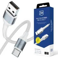 Cavo Dati e Ricarica USB-A - USB-C 3MK Hyper N, 18W, 1m, Bianco — 3