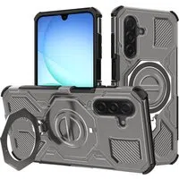 Custodia per Samsung Galaxy A17 4G / A17 5G, Techsuit, Carbon Shield Pro, Fumé — 3