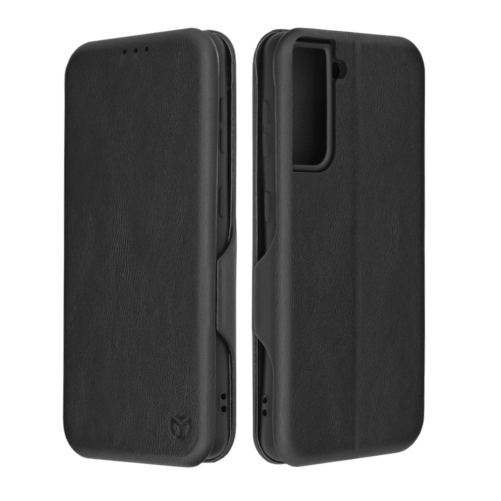 Techsuit Custodia per Samsung Galaxy S21 5G G991, Techsuit, Safe Wallet Plus, Nera