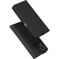 Custodia per Honor 600 Smart, Techsuit, Magskin Book, Nera — 3