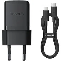 Caricabatterie da rete con cavo USB-C Baseus Palm, 30W, 3A, 1 x USB-C, Nero P10111605113-01 — 3