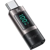 Adattatore Dati e Ricarica USB-C - USB-C Yesido GS24 Display, Grigio — 3