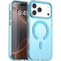 Custodia MagSafe per Apple iPhone 17 Pro, Techsuit, CandyCase, Blu — 3