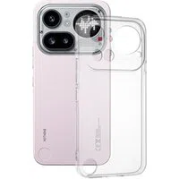 Custodia per Nothing Phone (4a) Pro, Techsuit, Clear, Trasparente — 3