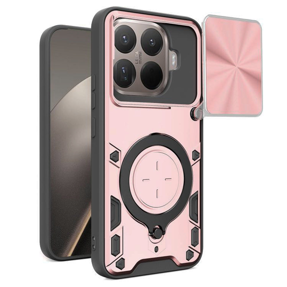 Techsuit Custodia per Xiaomi 15T Pro, Techsuit, CamGuard Pro, Rosa