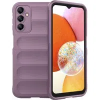 Custodia per Samsung Galaxy A14 A145 / A14 5G A146, Techsuit, Magic Shield, Viola — 3