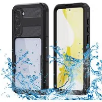 Custodia Waterproof per Samsung Galaxy S23+ S916, ShellBox, Nera — 3