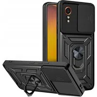 Custodia per Samsung Galaxy Xcover7 G556, Techsuit, CamShield, Nera — 3