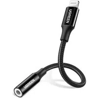 Adattatore Audio Lightning - 3.5mm UGREEN US211 (30756), Nero — 3