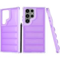 Custodia per Samsung Galaxy S23 FE S711, Techsuit, Wave Shield, Viola — 3