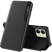 Custodia per Xiaomi Redmi 13C 5G / 13C / Poco C65, Techsuit, eFold, Nera — 3