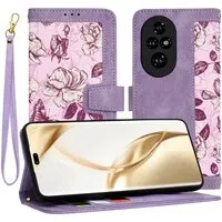 Custodia per Honor 200 Pro, Techsuit, FlipCraft, Viola — 3