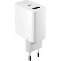 Caricatore di rete Forever TC-06-20AC, 20W, 3A, 1 x USB-A - 1 x USB-C, bianco — 3