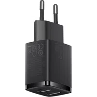 Caricabatterie Rete Baseus Compact, 10.5W, 2.1A, 2 x USB-A, Nero CCXJ010201 — 3