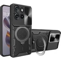 Custodia per Motorola Edge 60 Neo / Edge 50 Neo, Techsuit, CamGuard Pro, Nera — 3
