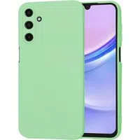 Custodia per Samsung Galaxy A15 5G A156 / A15 A155, Techsuit, SoftFlex, Verde Chiaro — 3