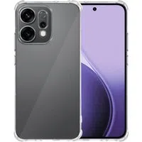 Custodia per Oppo Reno14, Techsuit, Shockproof Clear, Trasparente — 3