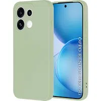 Custodia per Oppo Reno16 Pro, Techsuit, SoftFlex, Verde Chiaro — 3