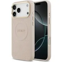 Custodia MagSafe per Apple iPhone 17 Pro Max, Guess, Peony Hot Stamp, Rosa — 3