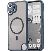 Custodia MagSafe per Nothing CMF Phone 2 Pro, Techsuit, HaloFrost II, Blu Navy — 3