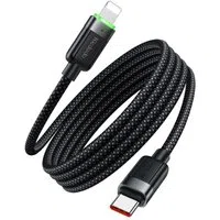 Cavo Dati e Ricarica USB-C - Lightning McDodo CA-2010 Self Winding, 36W, 1.2m, Nero — 3