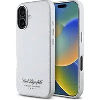 Custodia per Apple iPhone 16, Karl Lagerfeld, RSG, Grigio — 3