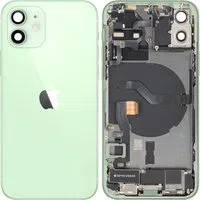 Cover Batteria Apple iPhone 12, Con Scocca Centrale, Parti Complete, Verde, Swap Premium — 3