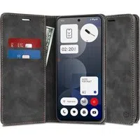 Custodia per Nothing Phone (3a) Pro, Techsuit, Confy, Nera — 3
