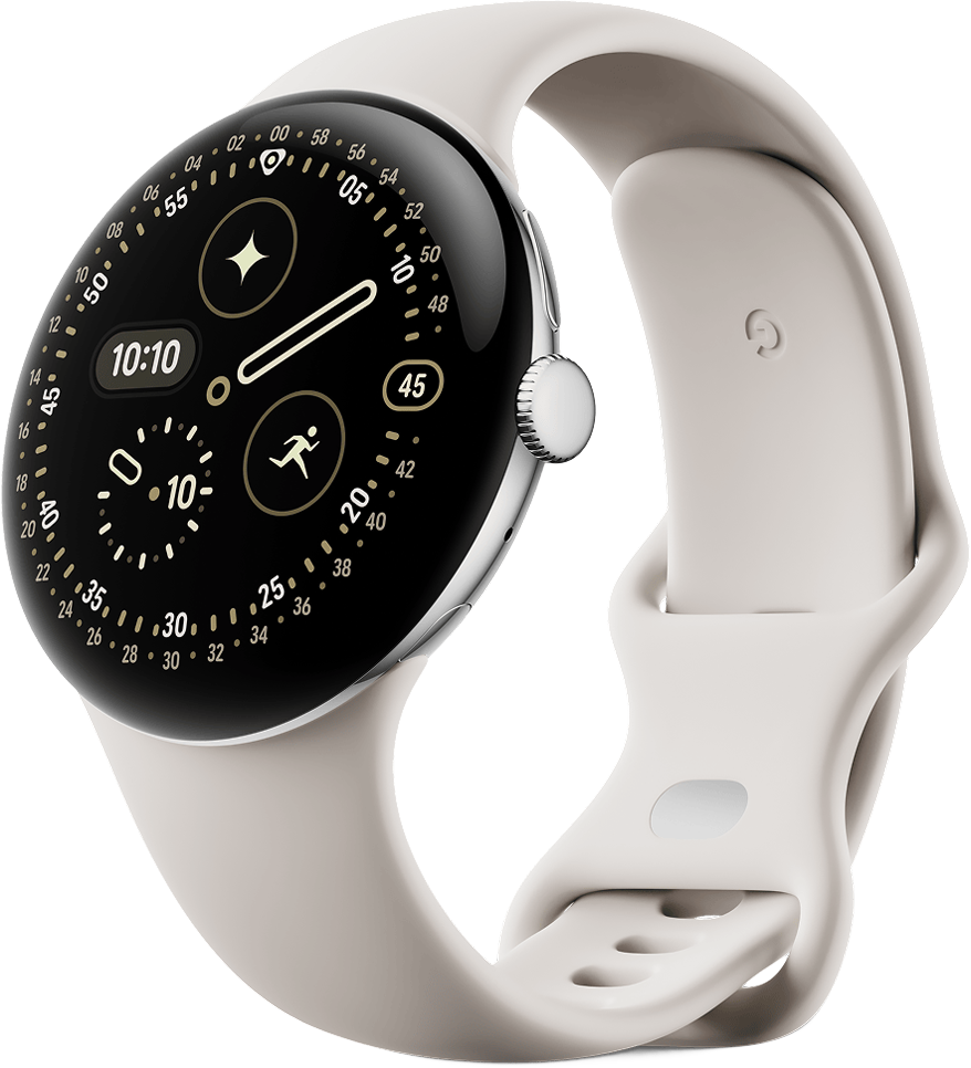 Smartwatch Google Pixel Watch 4, 45mm, Wi-Fi, Beige GA09308-EU