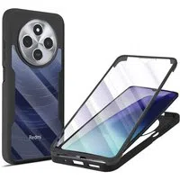 Custodia per Xiaomi Poco C75 / Redmi 14C, Techsuit, ColorVerse 360, Nera — 3