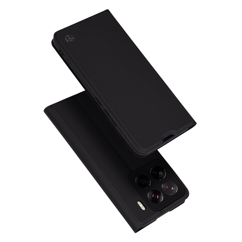 Techsuit Custodia per Xiaomi 15 Pro, Techsuit, Magskin Book, Nera