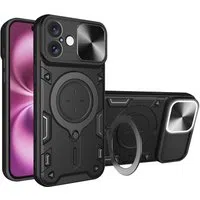 Custodia per Apple iPhone 16 Plus, Techsuit, CamGuard Pro, Nera — 3