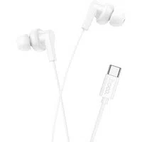 Handsfree USB-C HOCO M114, Bianco — 3