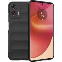 Custodia per Motorola Edge 50 Fusion, Techsuit, Magic Shield, Nera — 3