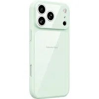 Custodia MagSafe per Apple iPhone 17, OEM, Vetro Autentico, Verde — 3