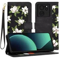 Custodia per Xiaomi 13T Pro / 13T, Techsuit, FlipCraft, Nera — 3