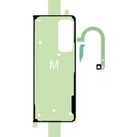 Kit Adesivo Coperchio Batteria Samsung Galaxy Z Fold4 F936, Service Pack GH82-29456A — 3