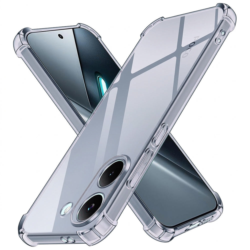 Custodia per Xiaomi Poco X8 Pro, Techsuit, Shockproof Clear, Fumè