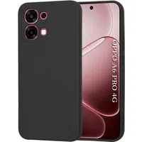 Custodia per Oppo A6 Pro 5G / A6 Pro 4G, Techsuit, SoftFlex, Nera — 3