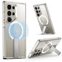 Custodia MagSafe per Samsung Galaxy S24 Ultra S928, ESR, Boost Flickstand, Trasparente — 3