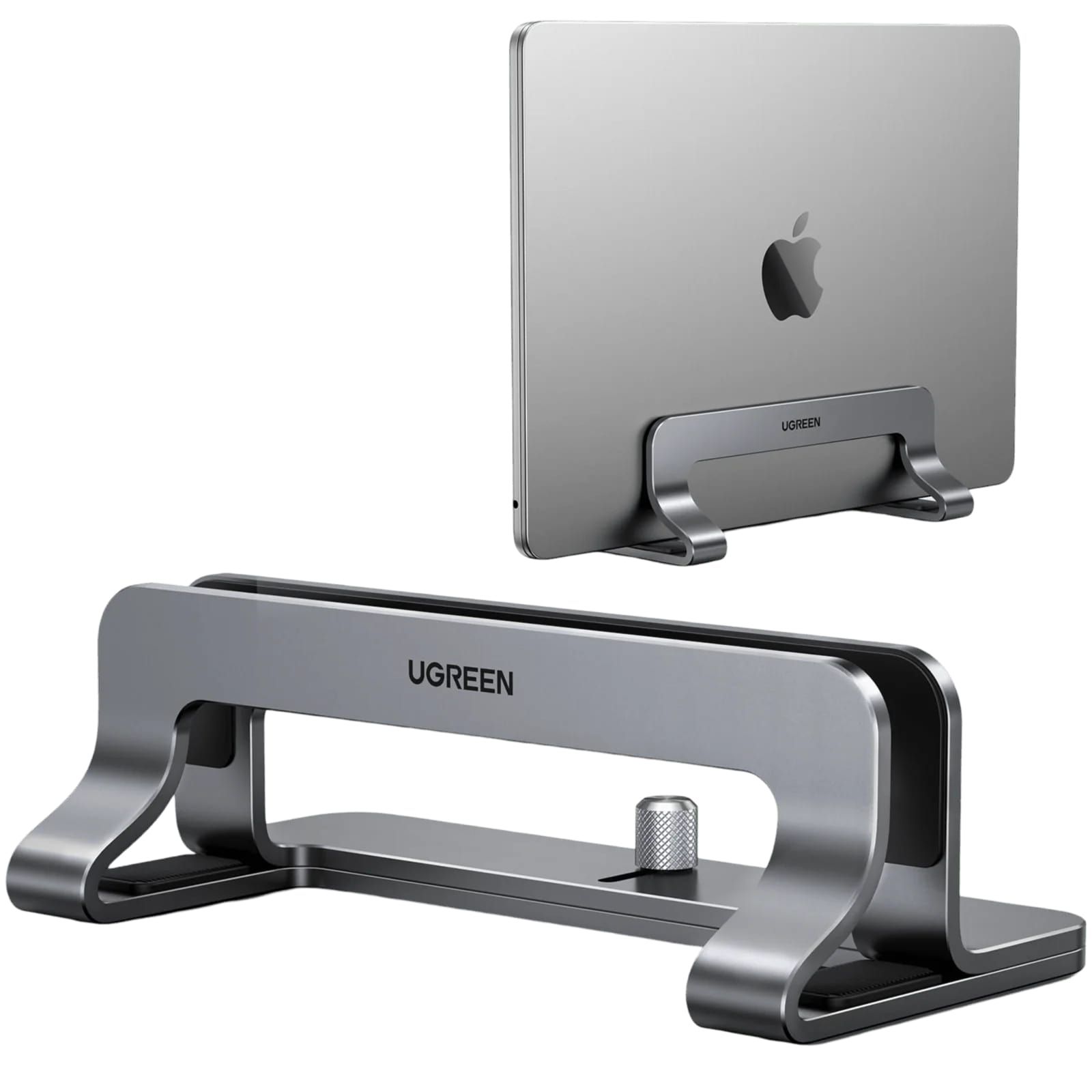 Supporto Verticale UGREEN LP258 (20471) per Laptop con spessore 12mm - 26mm, Grigio