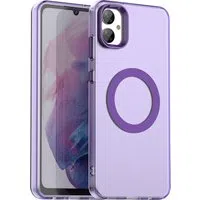 Custodia MagSafe per Samsung Galaxy A05 A055, Techsuit, CandyCase, Viola — 3