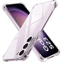 Custodia per Samsung Galaxy S23 Ultra S918, OEM, Antishock, Trasparente — 3
