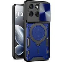 Custodia per Motorola Edge 70 Fusion, Techsuit, CamGuard Pro, Blu — 3
