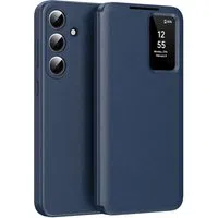 Custodia per Samsung Galaxy S26 S942, Techsuit, SmartView, Blu — 3