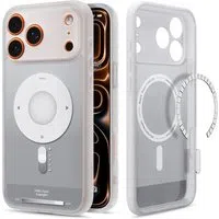 Custodia MagSafe per Apple iPhone 17 Pro, Spigen, Ultra Hybrid Classic, Argento ACS10355 — 3