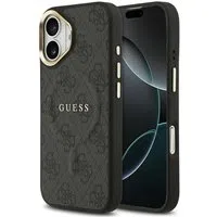 Custodia MagSafe per Apple iPhone 17, Guess, 4G Classic, Nera — 3